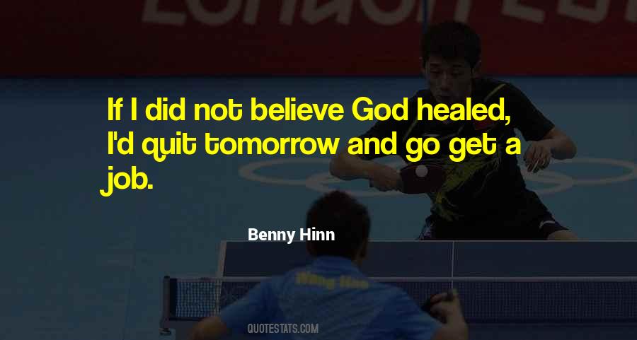 Benny Hinn Quotes #652004