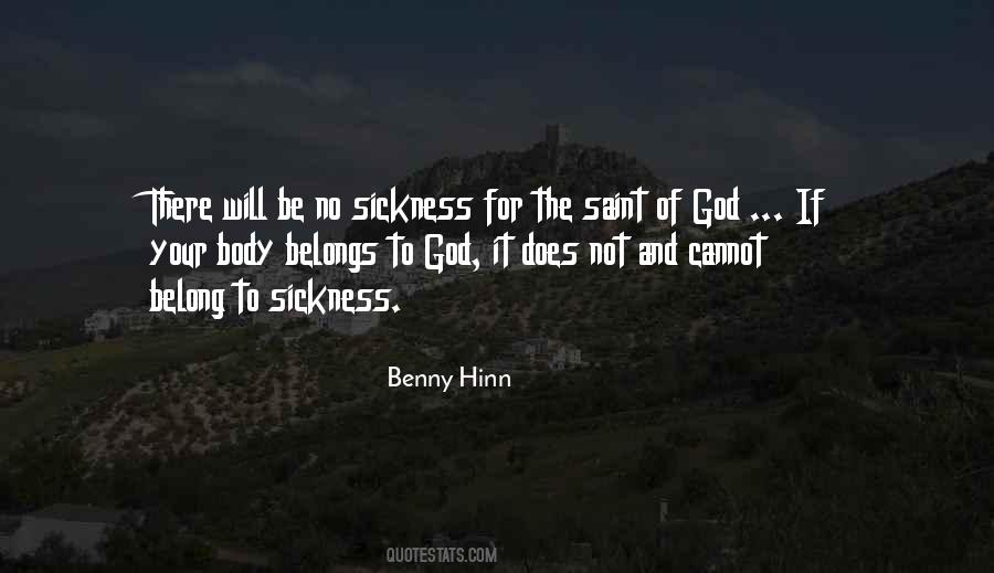 Benny Hinn Quotes #747463