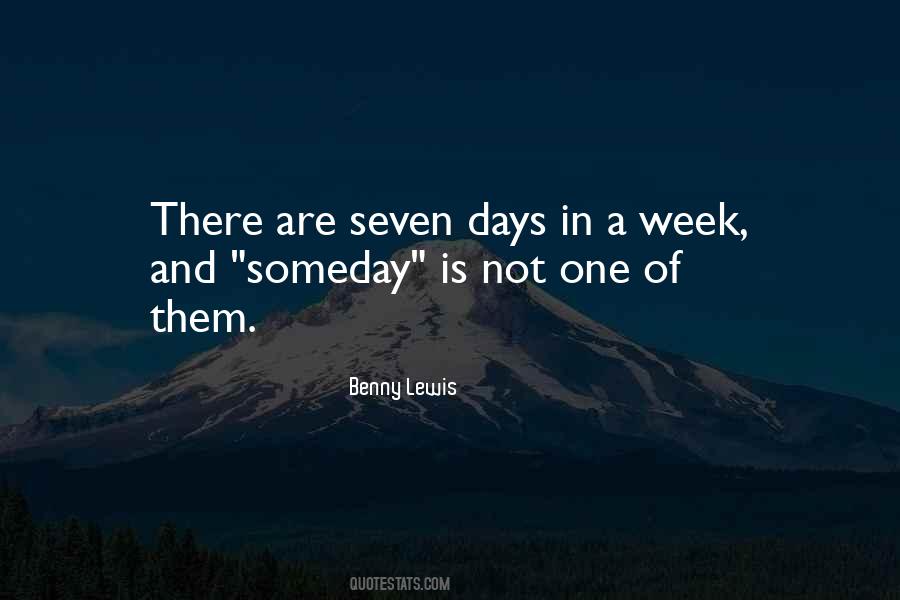 Benny Lewis Quotes #1431394