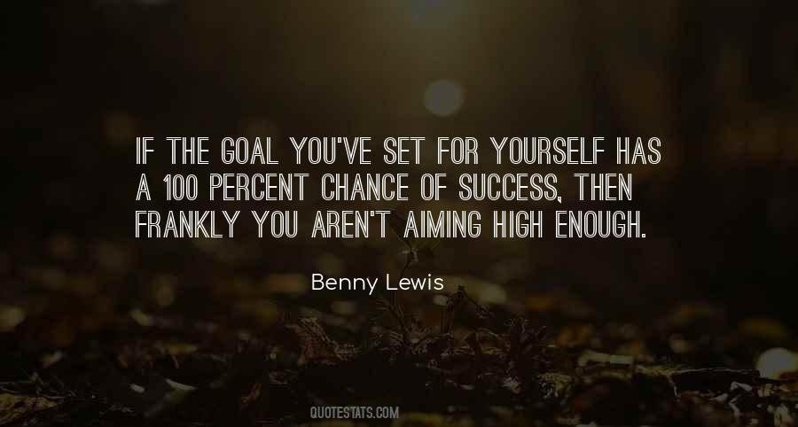 Benny Lewis Quotes #28830