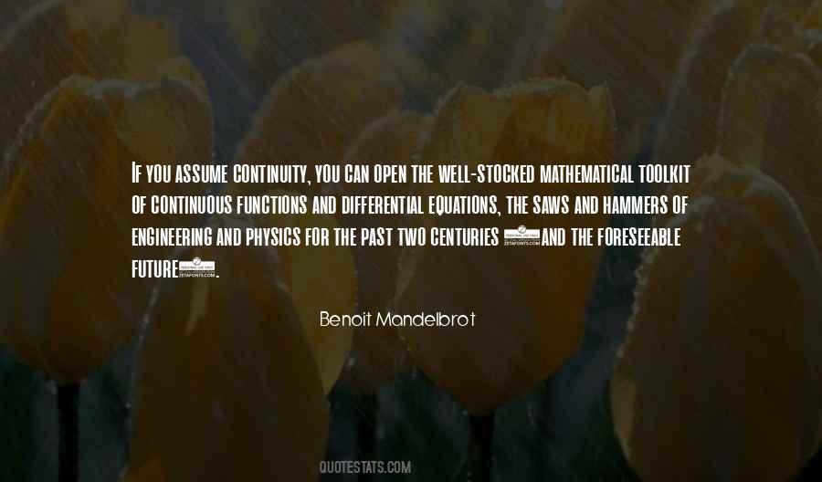 Benoit Mandelbrot Quotes #1032969