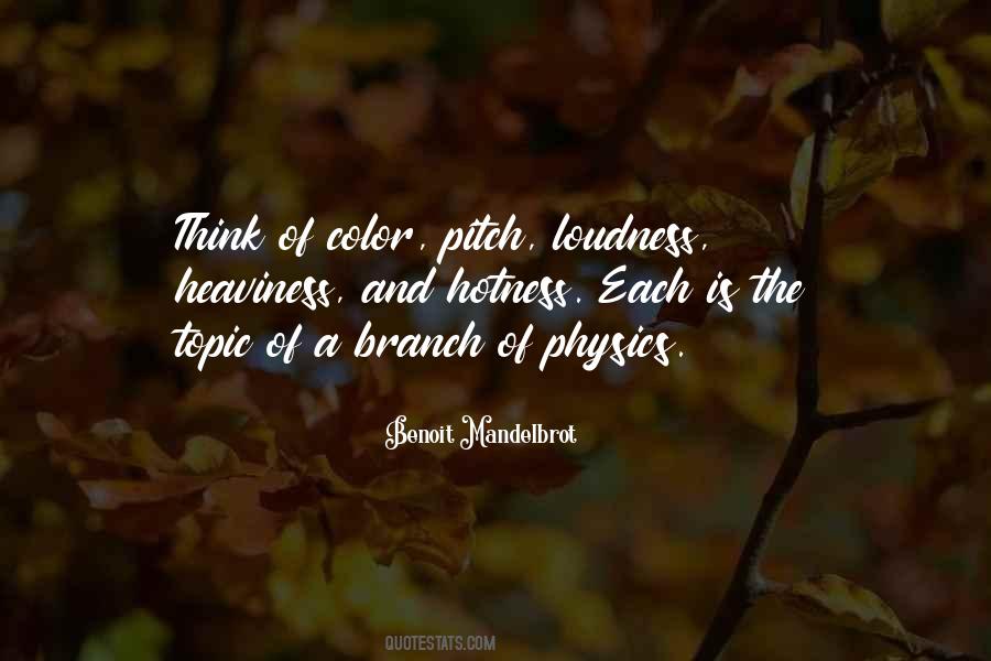 Benoit Mandelbrot Quotes #132323