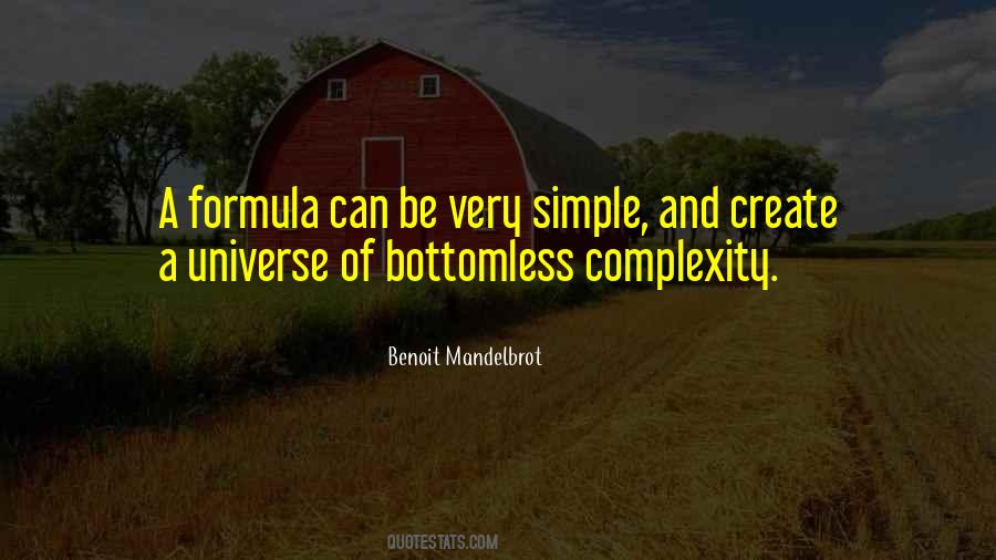 Benoit Mandelbrot Quotes #1503424