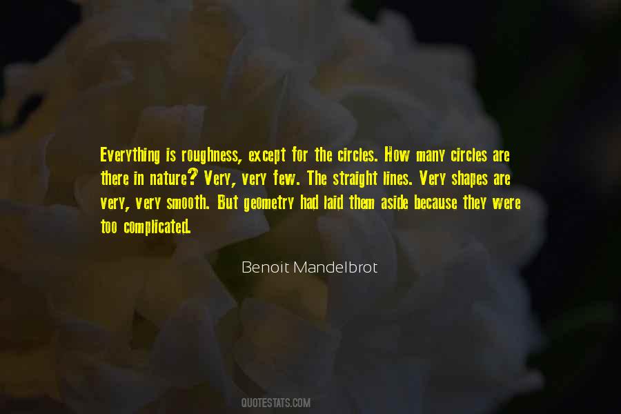 Benoit Mandelbrot Quotes #609528