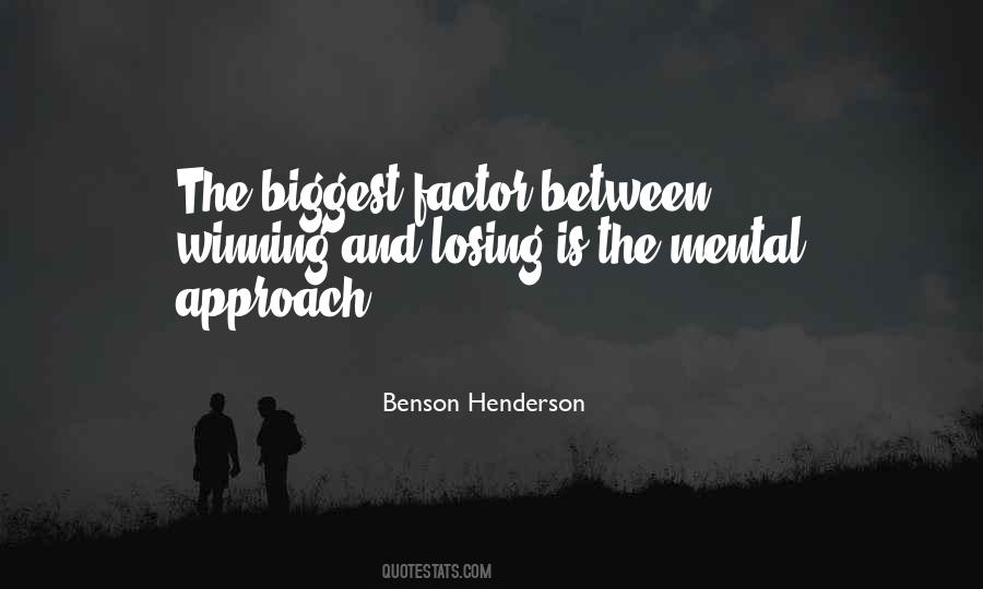 Benson Henderson Quotes #1547175