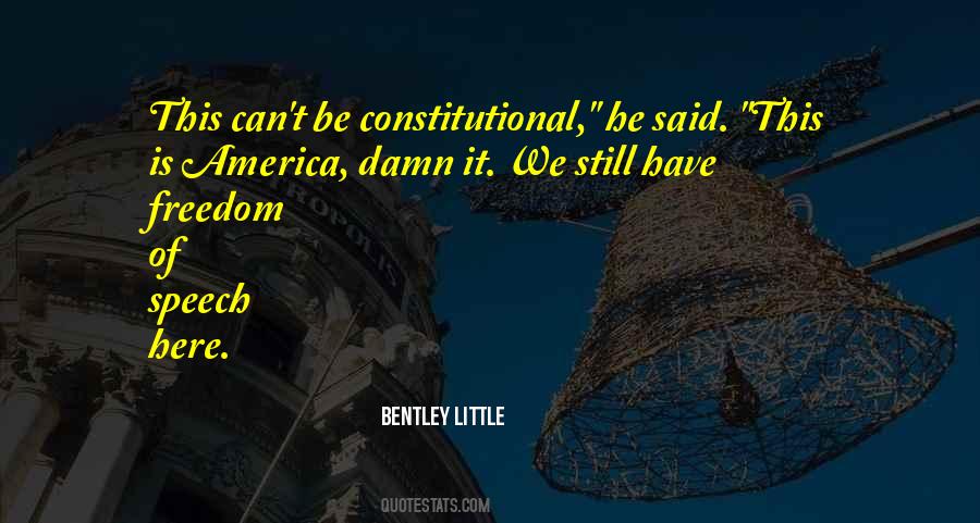 Bentley Little Quotes #33017