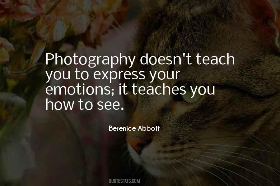 Berenice Abbott Quotes #1134098