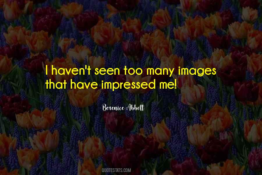 Berenice Abbott Quotes #1392381