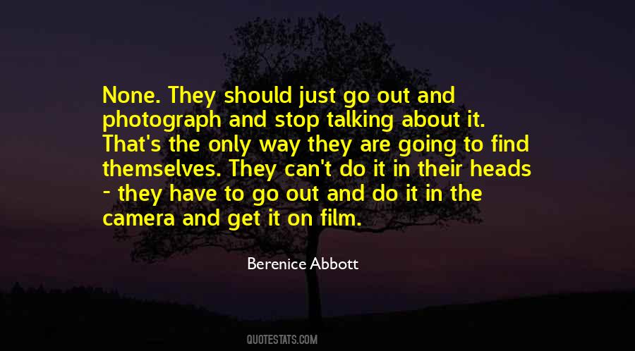 Berenice Abbott Quotes #1839941