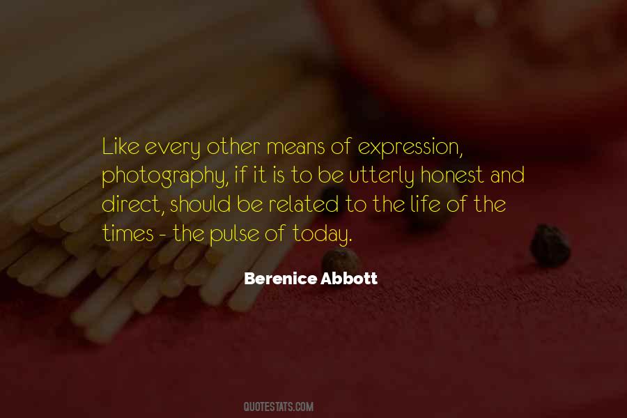 Berenice Abbott Quotes #1870811
