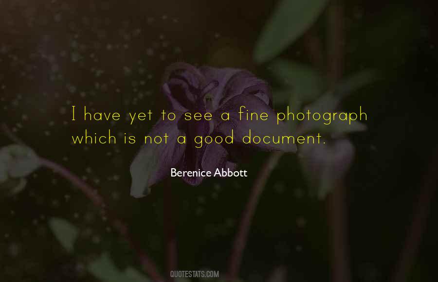 Berenice Abbott Quotes #491237