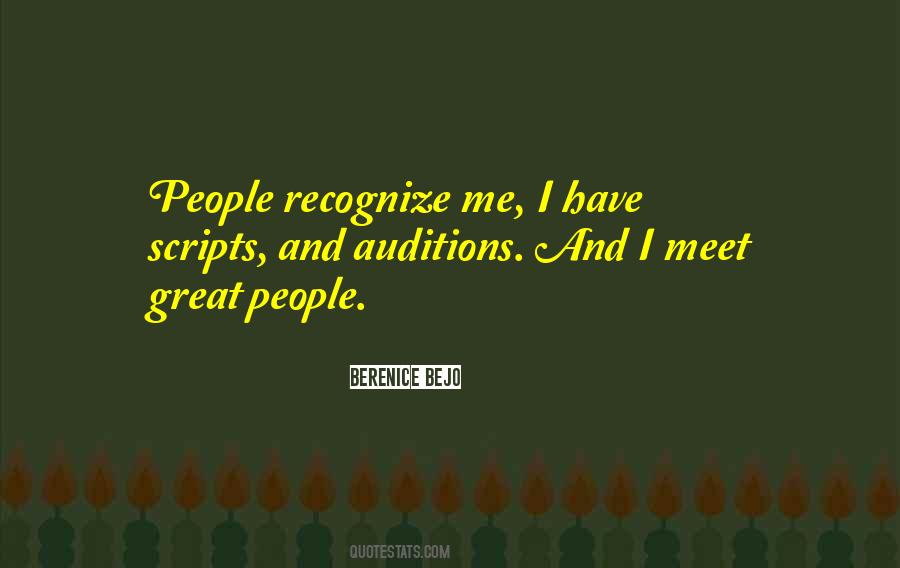 Berenice Bejo Quotes #20398