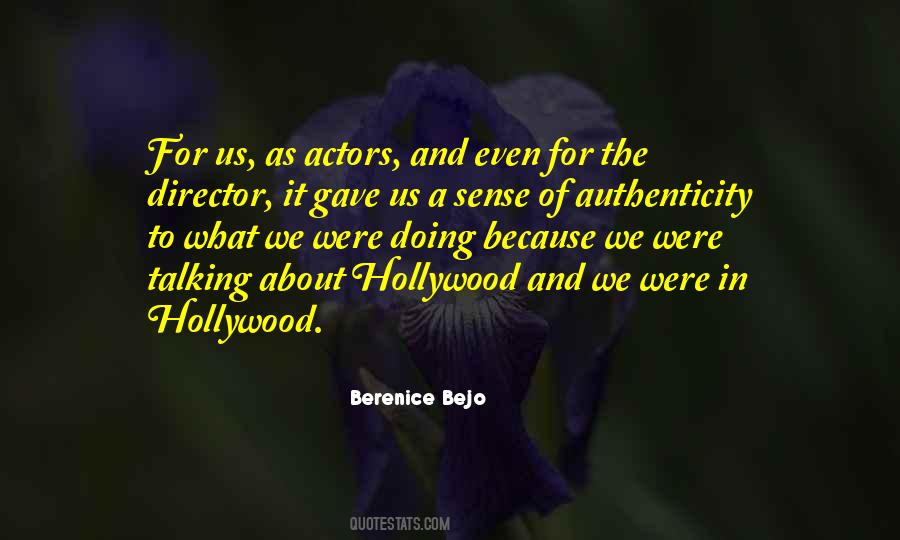 Berenice Bejo Quotes #395422