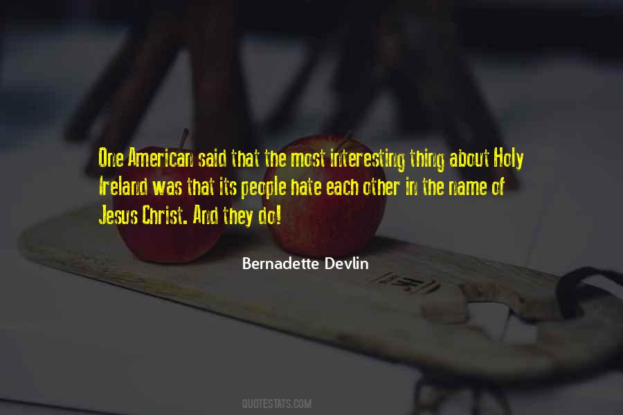 Bernadette Devlin Quotes #589411