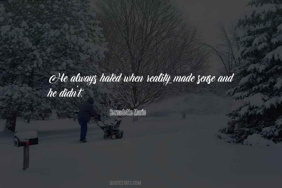 Bernadette Marie Quotes #1515311
