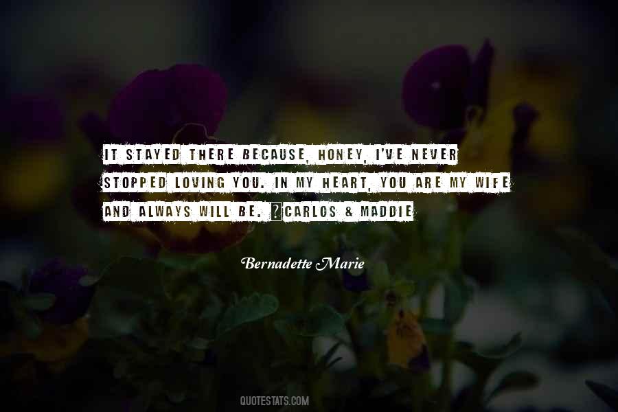 Bernadette Marie Quotes #37473