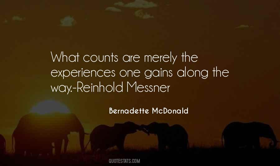 Bernadette McDonald Quotes #1154519