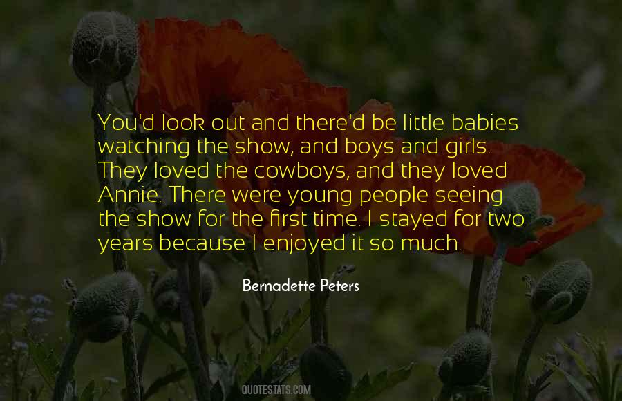Bernadette Peters Quotes #494244
