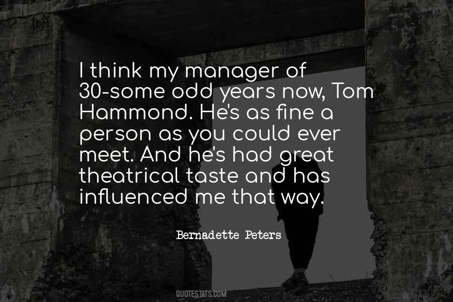 Bernadette Peters Quotes #666177