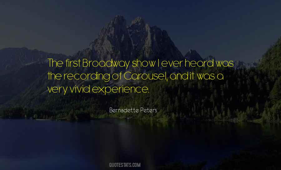 Bernadette Peters Quotes #964998