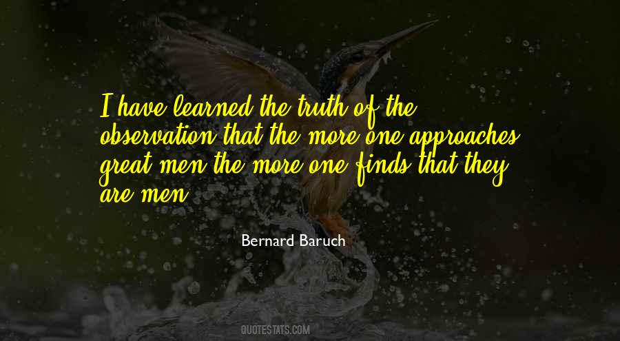 Bernard Baruch Quotes #1277402