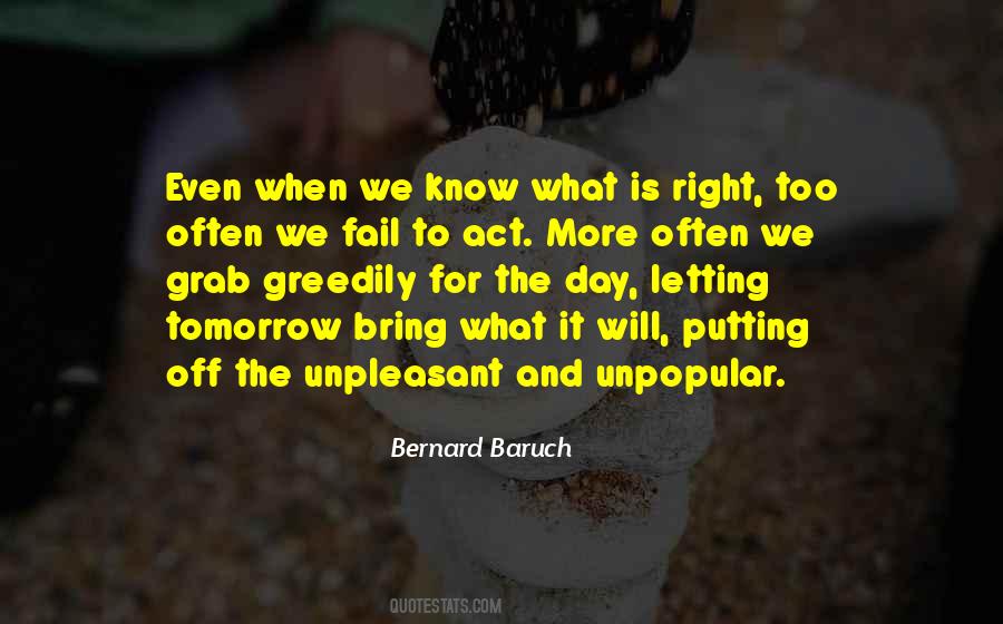 Bernard Baruch Quotes #177768