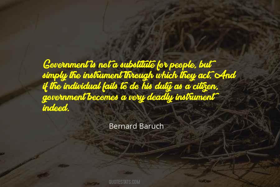 Bernard Baruch Quotes #323676