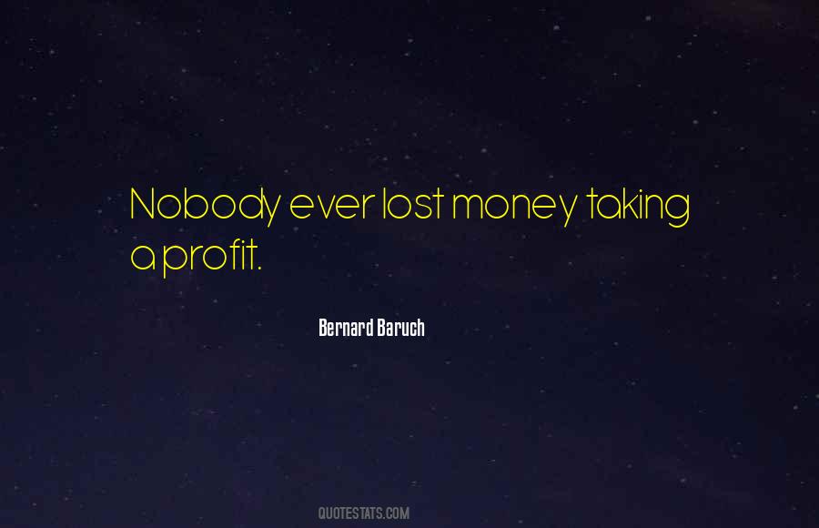 Bernard Baruch Quotes #757364