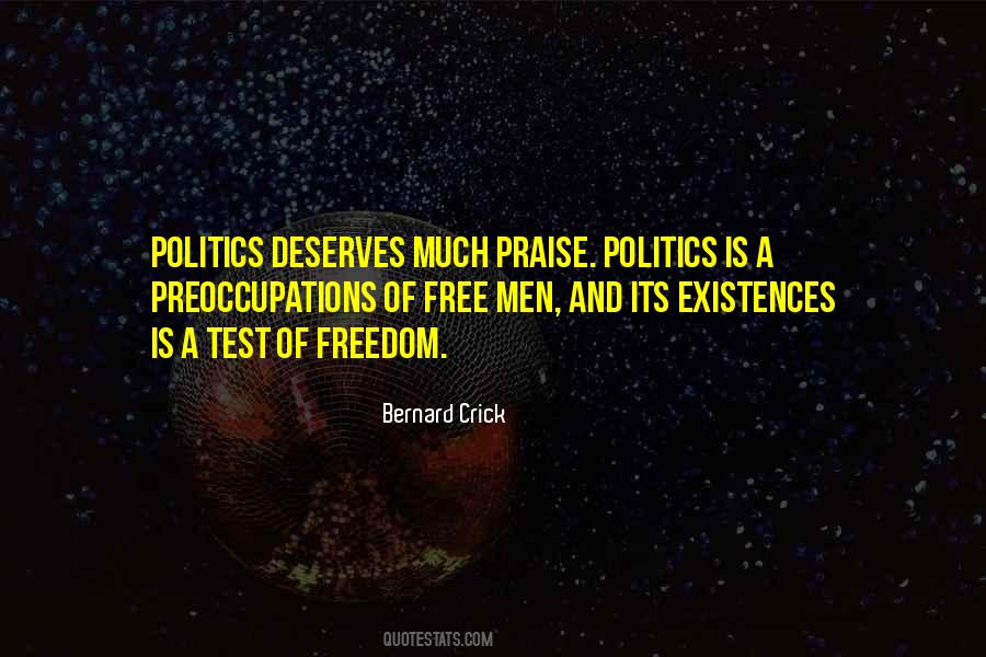 Bernard Crick Quotes #1409413