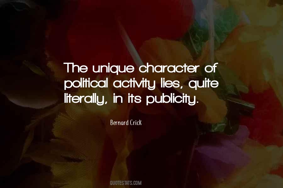 Bernard Crick Quotes #1433082