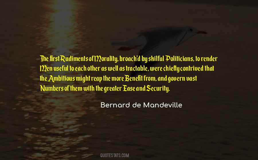 Bernard De Mandeville Quotes #808052