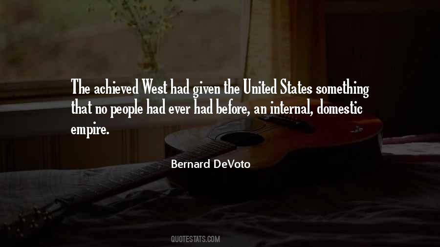 Bernard DeVoto Quotes #500584