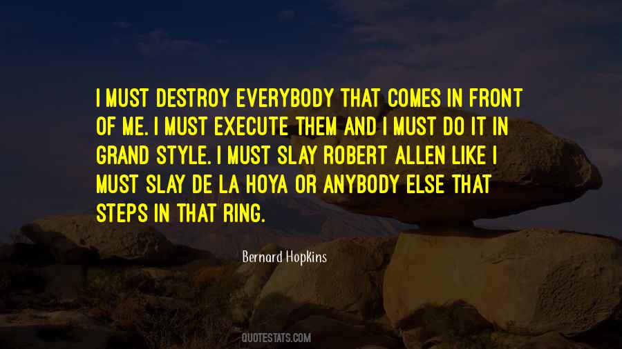 Bernard Hopkins Quotes #1459792