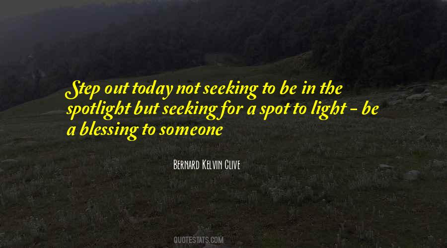 Bernard Kelvin Clive Quotes #145028