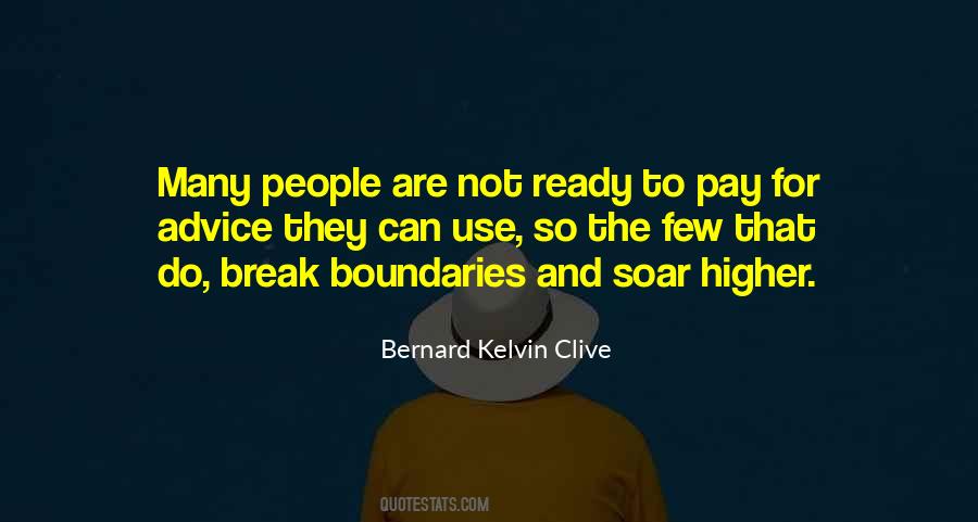Bernard Kelvin Clive Quotes #707650