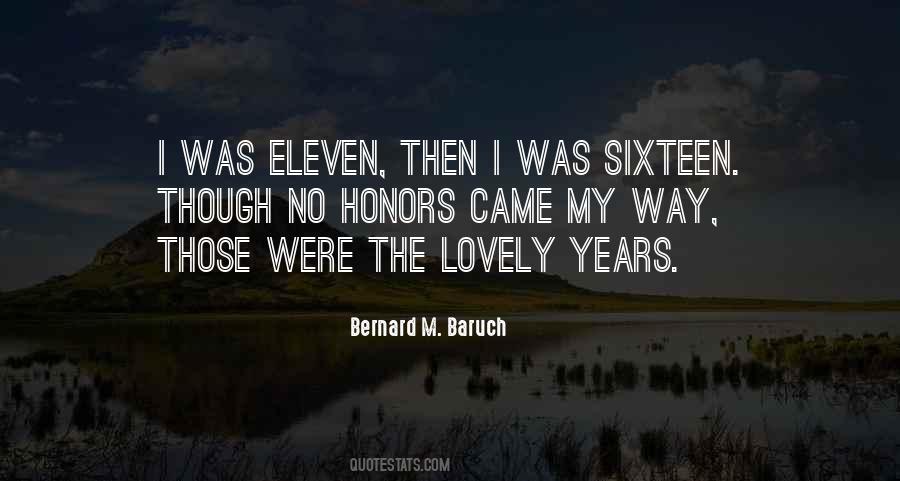 Bernard M. Baruch Quotes #1102420