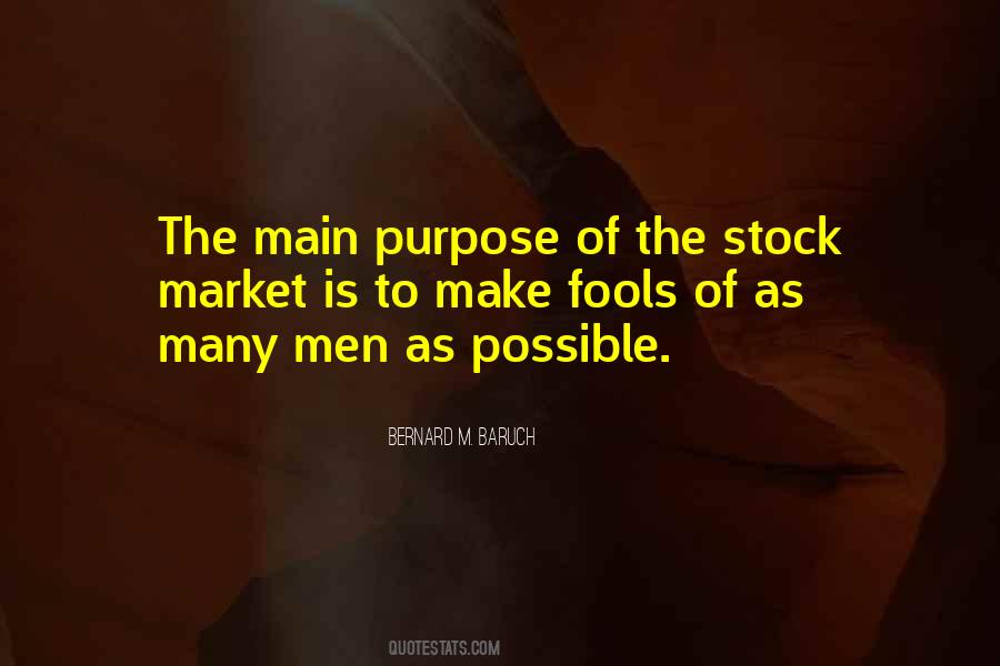 Bernard M. Baruch Quotes #47015