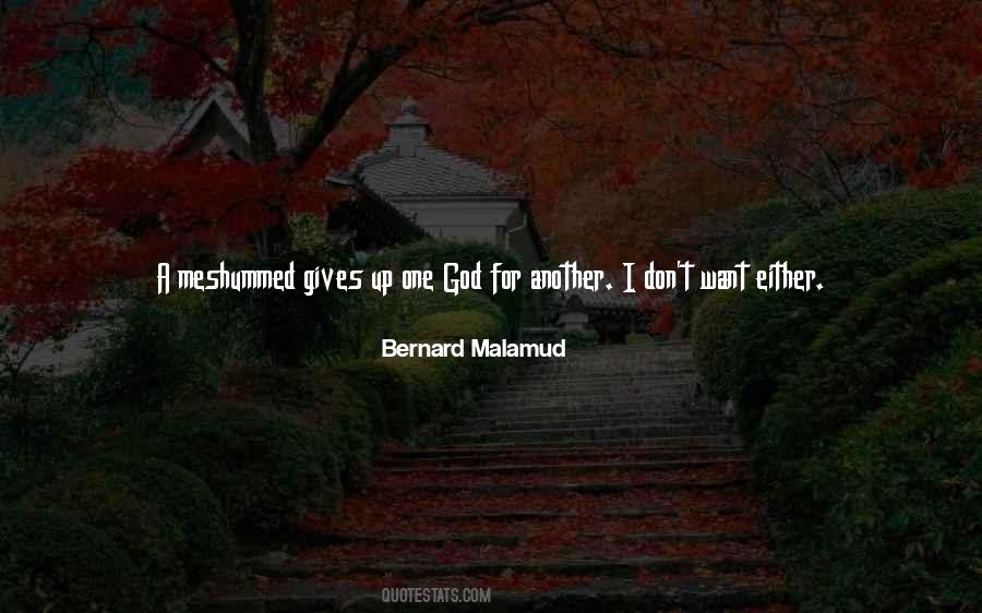 Bernard Malamud Quotes #388296