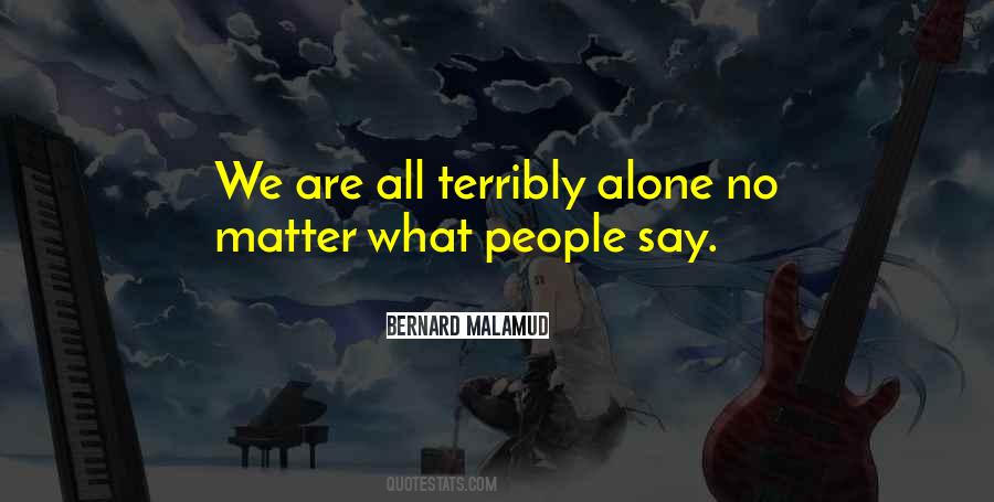 Bernard Malamud Quotes #937685