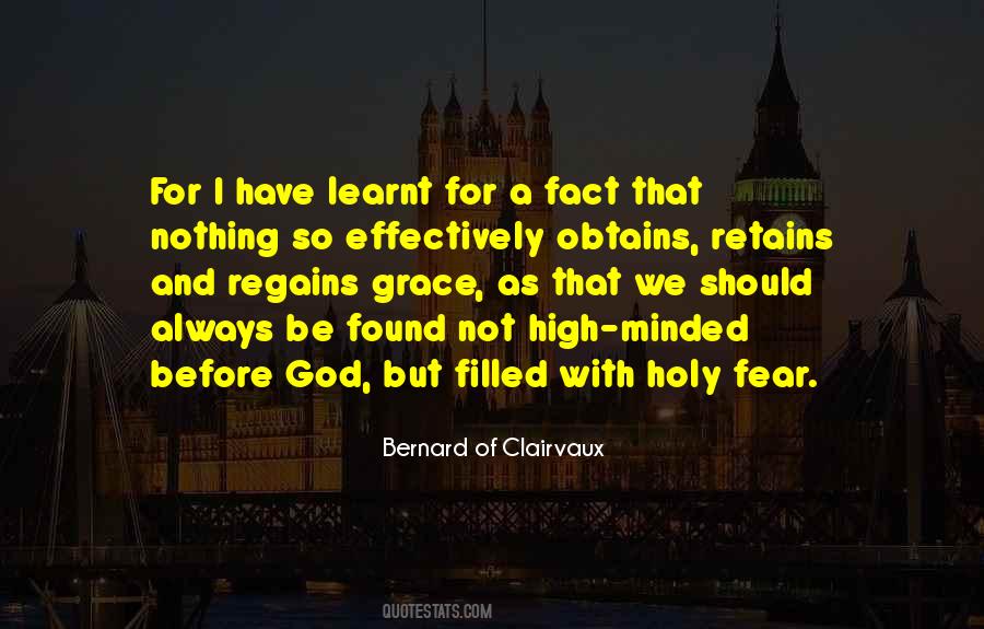 Bernard Of Clairvaux Quotes #1068351