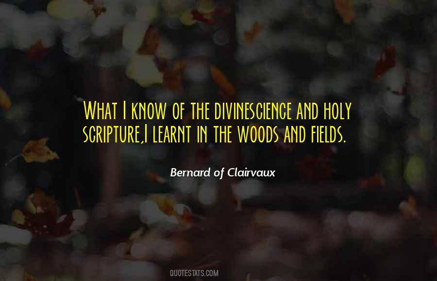 Bernard Of Clairvaux Quotes #1440193