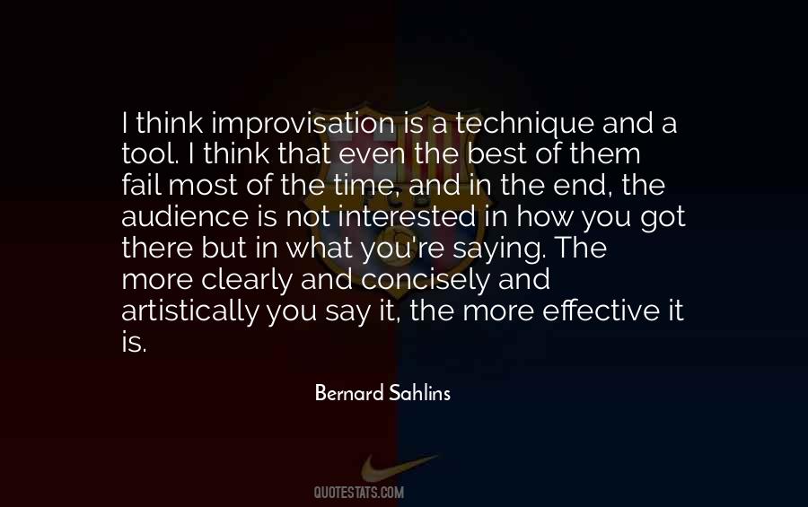 Bernard Sahlins Quotes #1666684