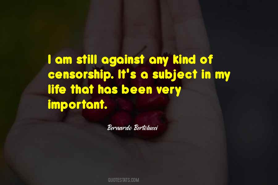 Bernardo Bertolucci Quotes #1777360