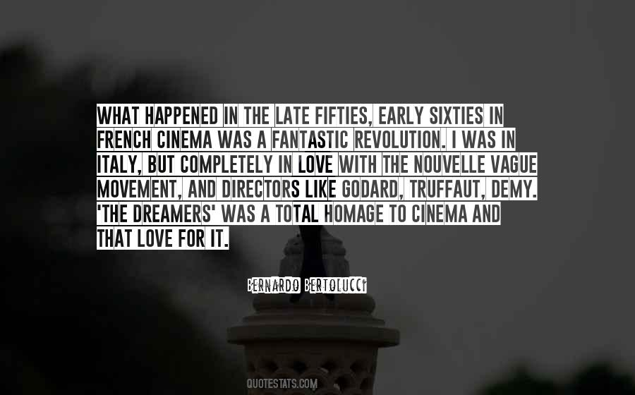 Bernardo Bertolucci Quotes #206803