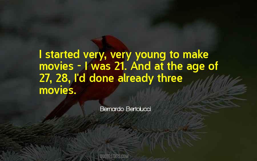 Bernardo Bertolucci Quotes #504542