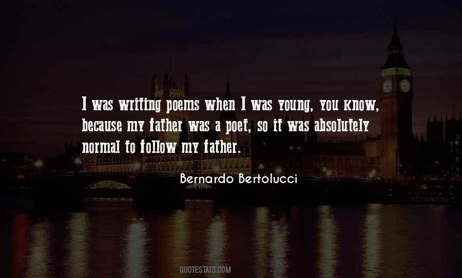 Bernardo Bertolucci Quotes #577397