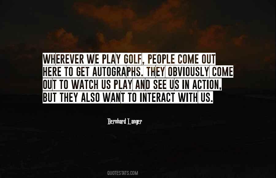 Bernhard Langer Quotes #1753937