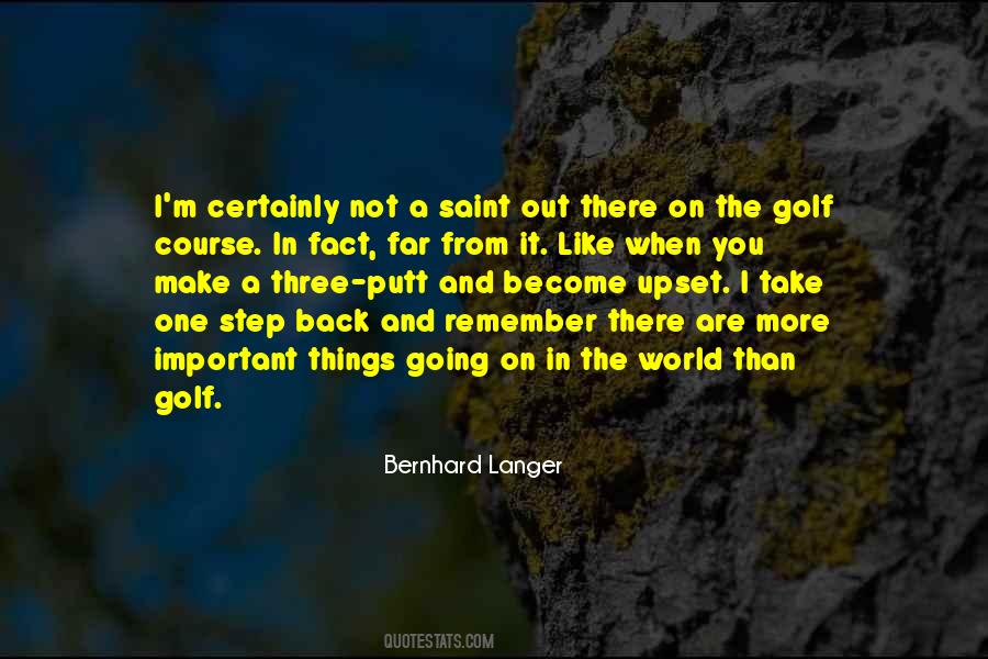 Bernhard Langer Quotes #290226