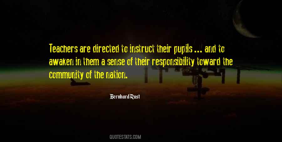 Bernhard Rust Quotes #396743