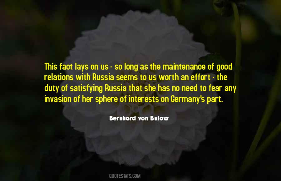 Bernhard Von Bulow Quotes #1314197